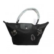 Sac A Main Longchamp soldes sortie La Pliage Insect Series Noir